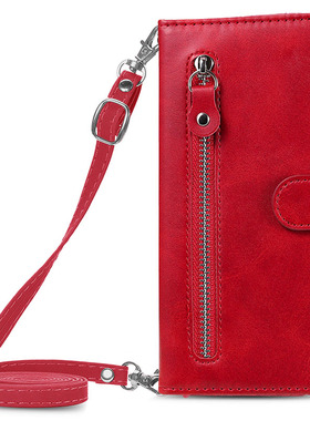 适用小米红米Note15pro手机壳套新款ultra全包防摔note12turbo保护套翻盖式K80/K70/60斜挎T/A/R/C/S/E皮套9