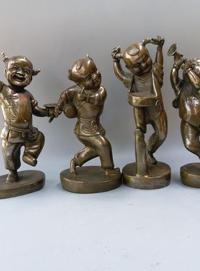 荣华富贵客厅摆件风水铜器