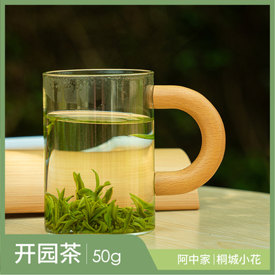 桐城小花开园头采明前茶安徽绿茶