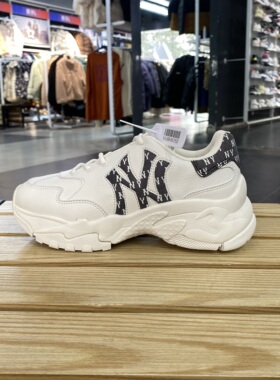 MLB休闲鞋24年春季中性3ASHBWM4N-50BKS黑色