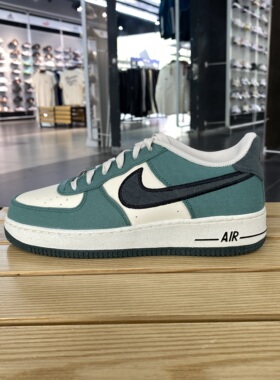 耐克儿童低帮24年秋季童性FN4731-100椰奶色/绿古色/海岸蓝/橡皮