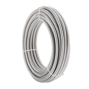 304不锈钢波纹管 热水器冷热进出水管整盘硬波毛坯波纹管4/6分1寸