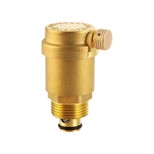 黄铜全自动排气阀暖气放气阀家用6分1寸自来水管道空调地暖泄气阀