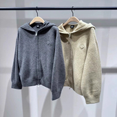 秦岚同款 SMILEr联名 正品 毛衣外套2025冬新品 厚实MBE4CAR006