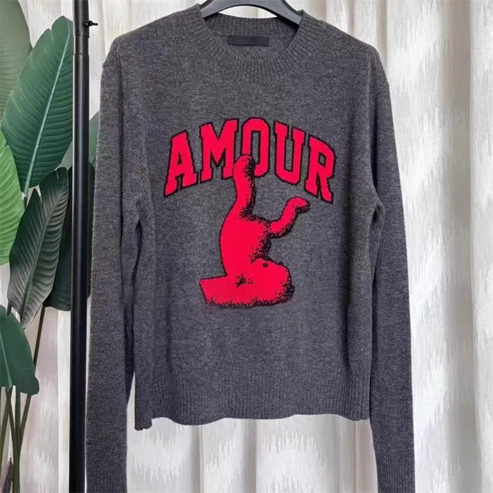 MO新款毛衣针织衫趣味小熊