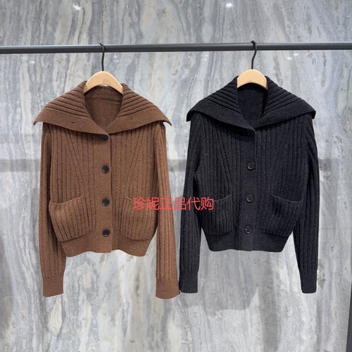 专柜正品2025冬新品羊驼毛针织衫