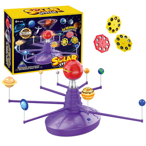 Electric Rotating Solar System Model, Planetarium Projector