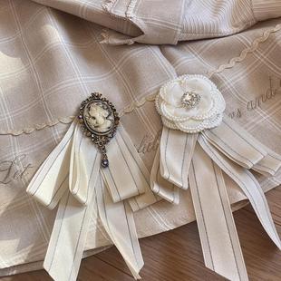 【现货】美人头胸花 复古领花别针 王子系胸针