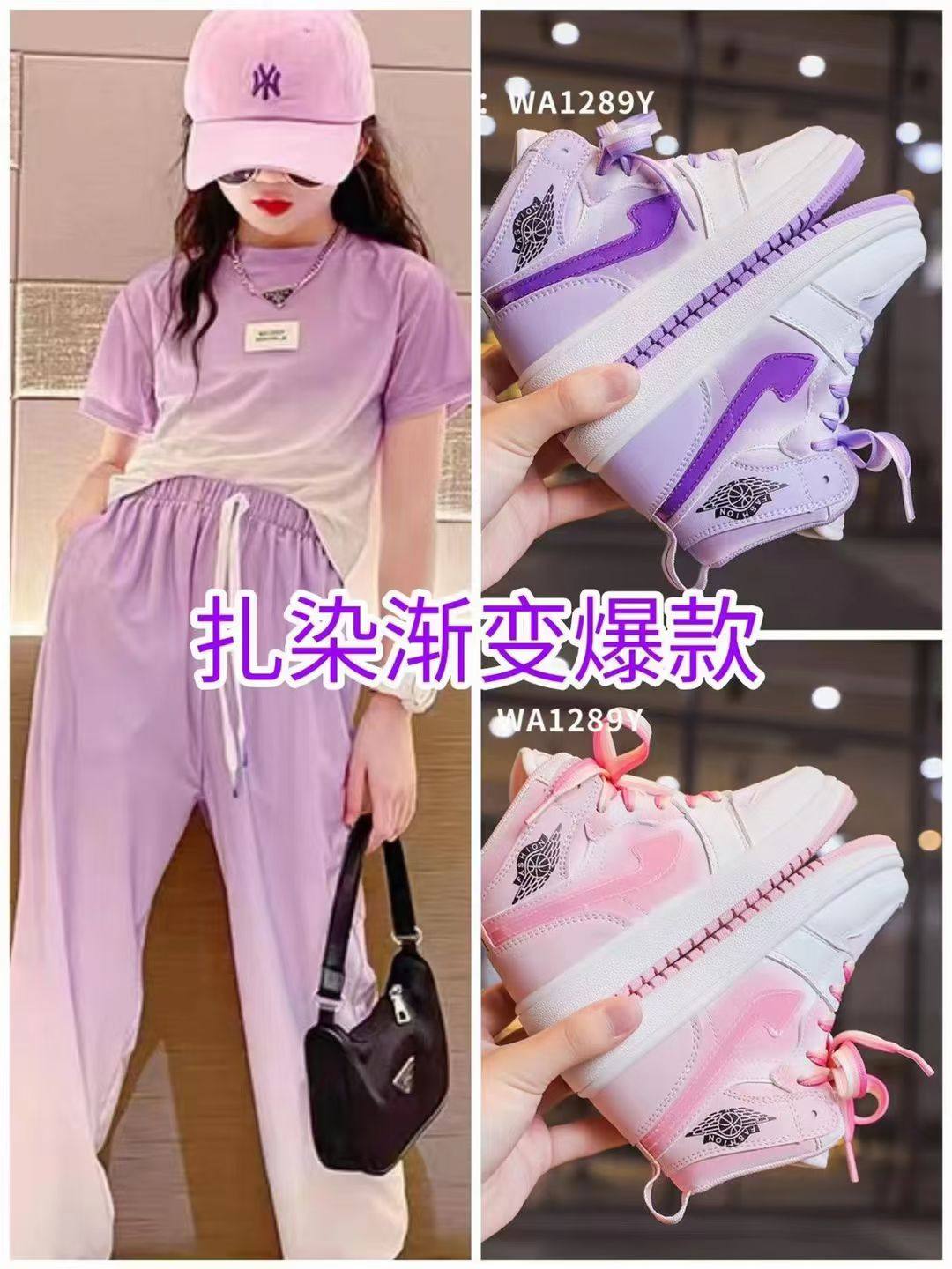 断码清仓特价顽皮弹童鞋秋款女童高帮板鞋女孩运动鞋儿童aj板鞋28