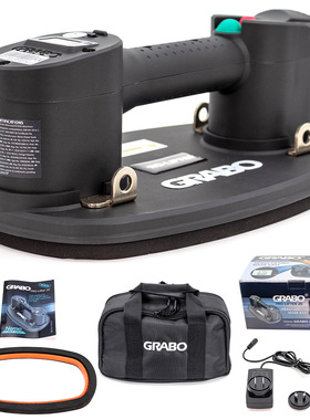 GRABO Pro电动真空吸盘 手提式带智能显示屏瓷砖吸提玻璃搬运吸盘