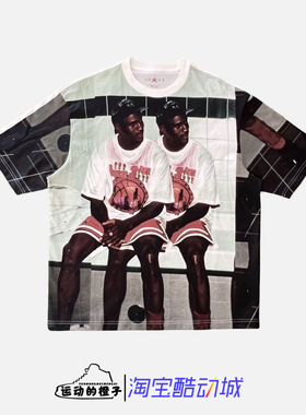 Nike AIR JORDAN FLIGHT 人物印花 AJ男子休闲短袖T恤 FN5955-133