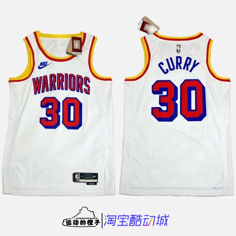Nike/耐克 金州勇士队库里 男子复古篮球背心运动球衣 FQ4689-103,运动服/休闲服装,运动T恤,淘宝优惠券,粉丝福利购,淘宝优惠卷