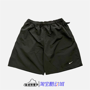 Nike/耐克 LAB男夏复古防水刺绣梭织运动休闲短裤DM4402-010