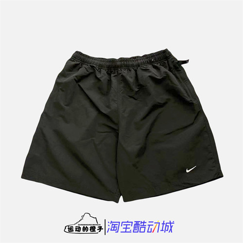 Nike/耐克刺绣梭织休闲短裤