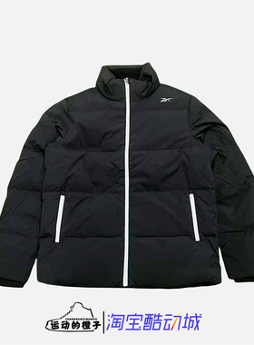 Reebok/锐步 秋冬男JKT保暖短款运动休闲外套羽绒服22CFR201U001
