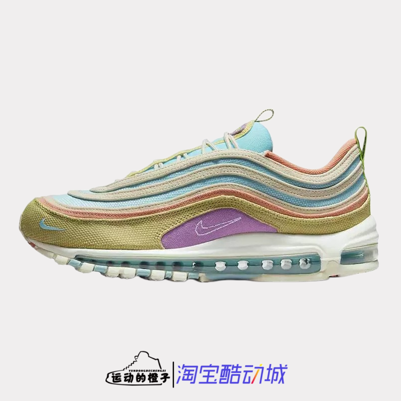 Nike耐克Air Max97男子弹头全掌气垫运动休闲跑步鞋DM8588-400