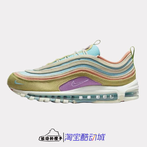 Nike耐克Air Max97男子弹头全掌气垫运动休闲跑步鞋DM8588-400