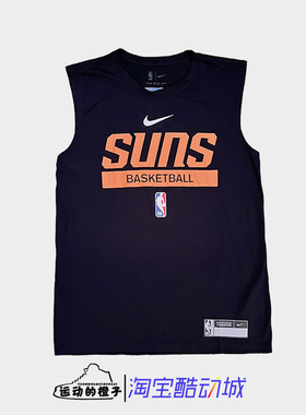 Nike耐克 太阳队针织无袖训练篮球T恤背心FN5211-010