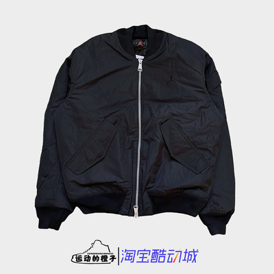 Nike耐克 Jordan男运动休闲棒球领拉链夹克棉服外套FB7317-010