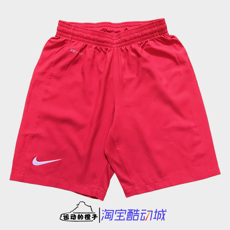 男子夏季梭织足球训练运动短裤