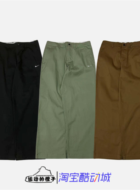 Nike/耐克 男直筒宽松美式复古休闲工装长裤FD0406-010-270-386