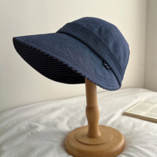 日本UV防晒加大檐可扎马尾棒球帽显脸小遮阳帽大头围帽子2026新款