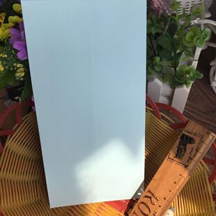 淡蓝色西式长款信封 5号横款纯色艺术纸信封 节日信封 结婚 婚庆