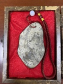 包邮 燕子石三叶虫化石古生物化石标本中式 朋友礼品收藏品工艺品