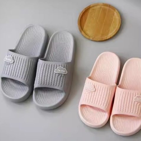 越南温突居家可爱轻盈单色防滑舒适柔软夏季男女士情侣款拖鞋
