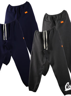 MADNESS SWEAT PANTS 20AW 橙标加绒卫裤 束脚休闲运动裤余文乐男