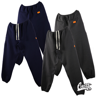 MADNESS SWEAT PANTS 20AW 橙标加绒卫裤 束脚休闲运动裤余文乐男