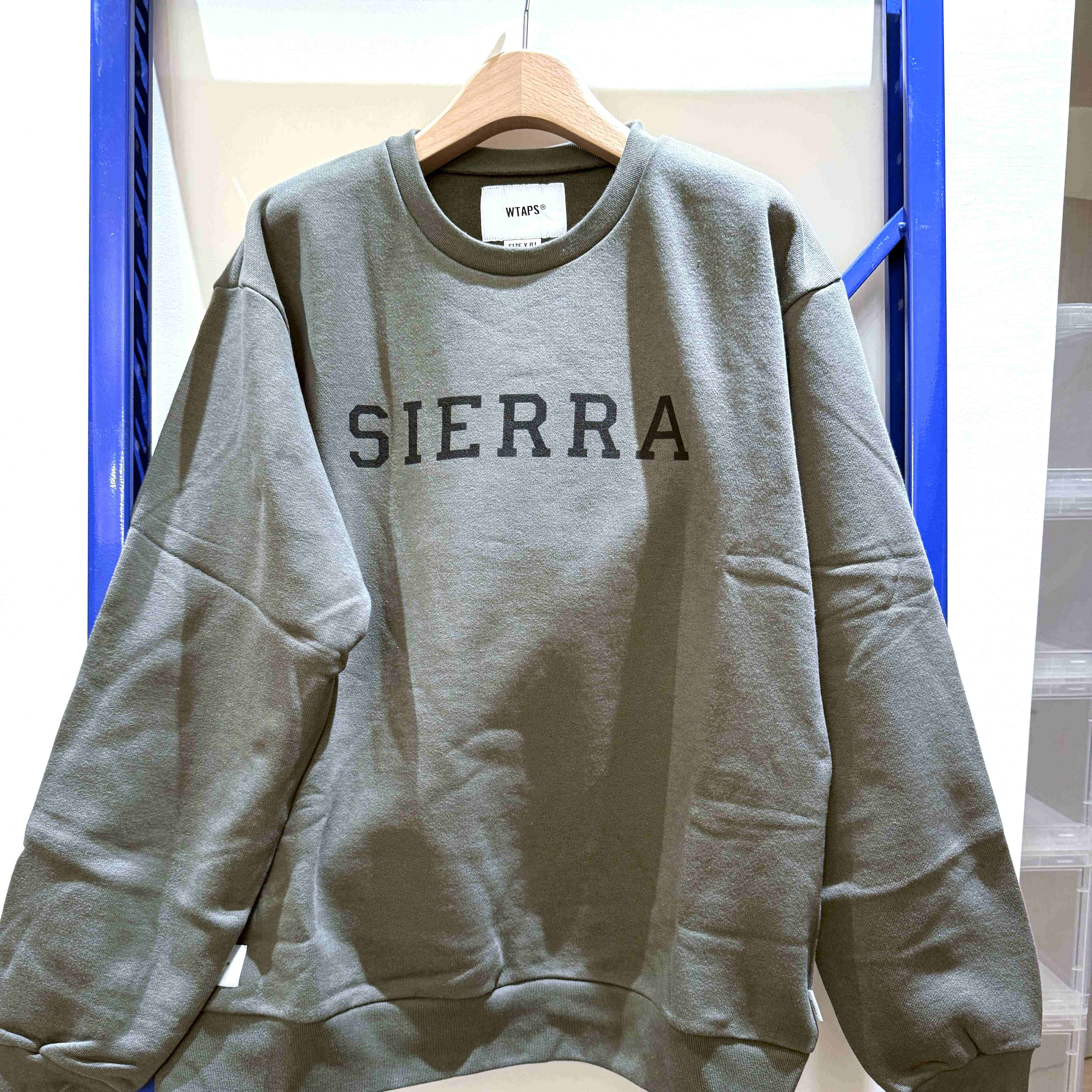 现货 WTAPS ACADEMY SWEATER  SWEATSHIRT. COPO 19SS 圆领卫衣