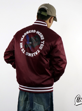 折扣 MADNESS BASEBALL JACKET 猎豹棒球服夹克冬夹棉外套 余文乐