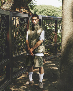 NESS ENJOY ABU 21SS VEST 联名机能户外防水马甲 GARCIA