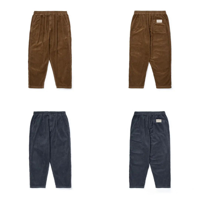 MADNESS22AW水洗灯芯绒休闲裤