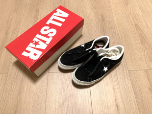 CONVERSE ONE STAR J 日产匡威 翻毛皮 限定发售 低帮鞋