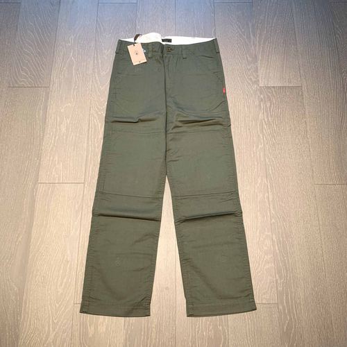 现货 WTAPS BUDS TROUSERS. COPO. SERGE 军事风工装裤 直筒长裤