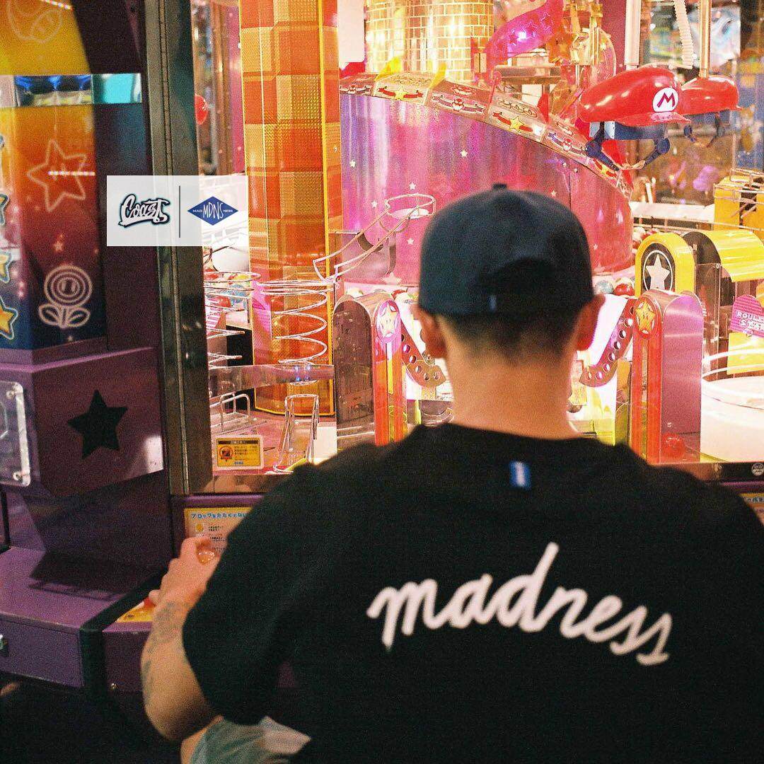 madness棒球手口袋余文乐街头t恤