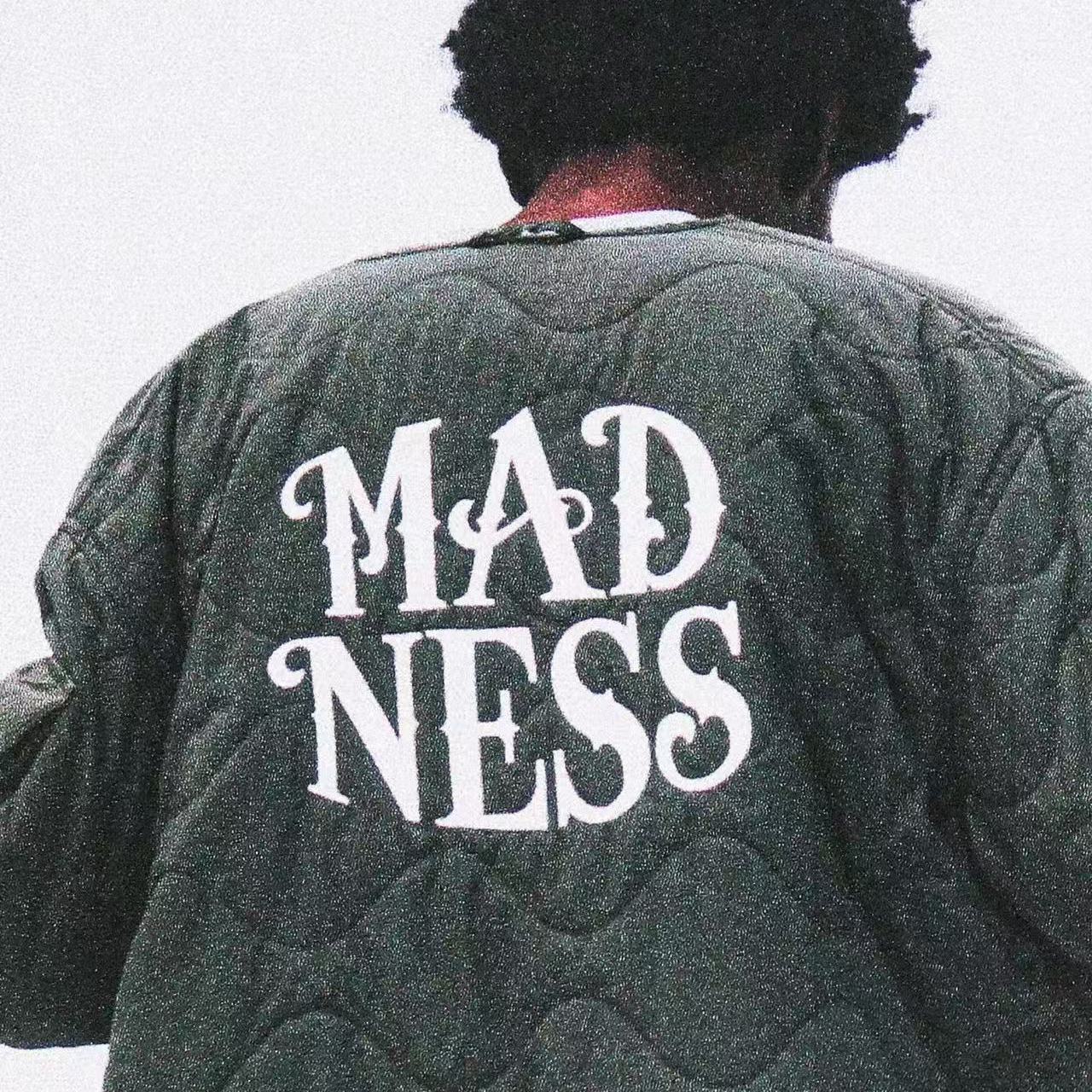 MADNESS LINER JACKET 25AW 字母刺绣内胆夹克 棉服外套 余文乐
