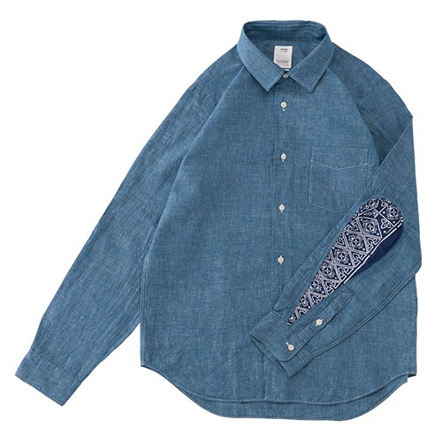 visvim现货腰果花水滴衬衫