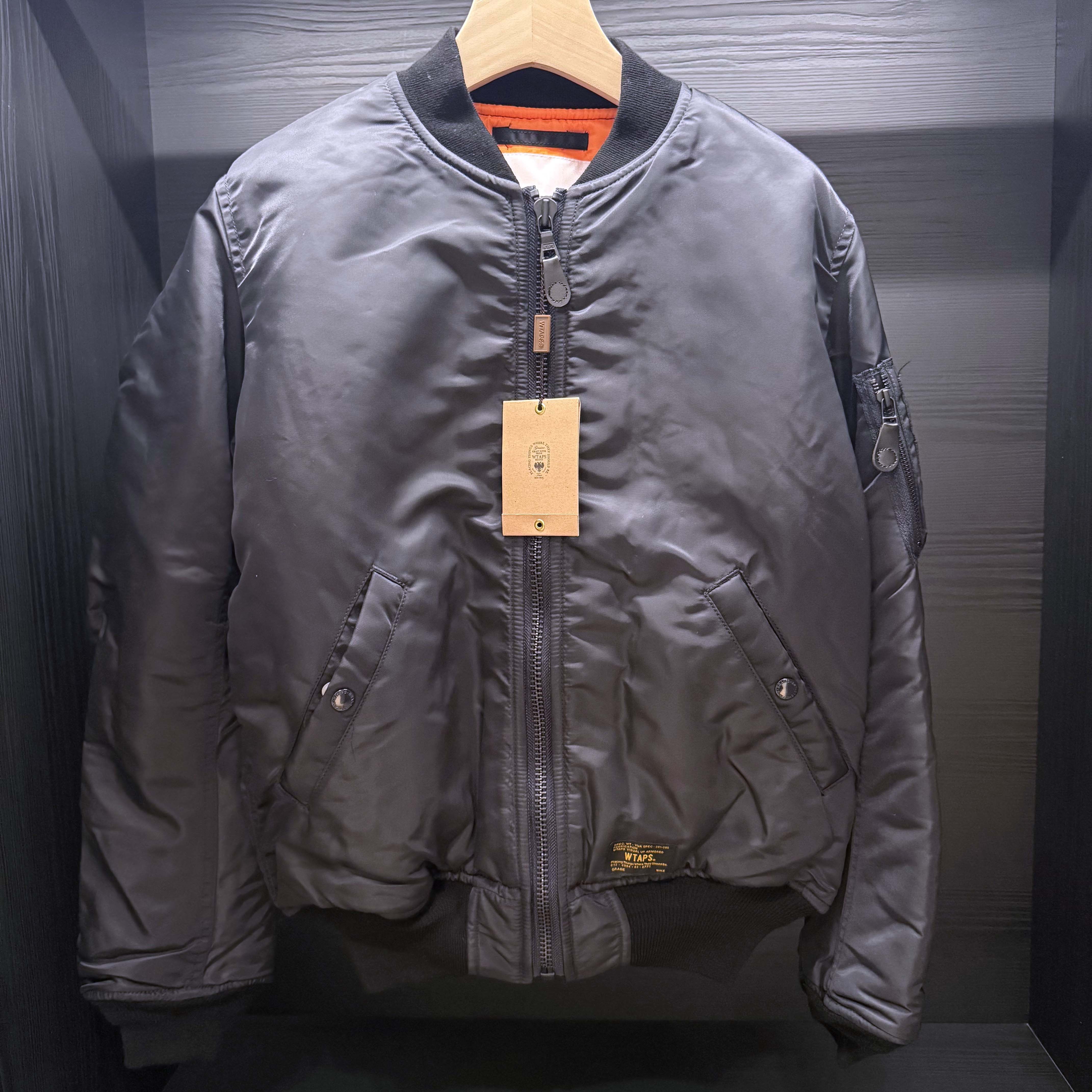 现货 WTAPS MA-1 / JACKET. NYLON. TWILL 空军飞行夹克 16AW