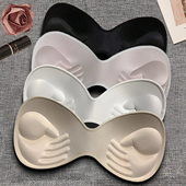 美背胸垫加厚聚拢内衣内垫包边小胸增大透气运动文胸通用海绵插片