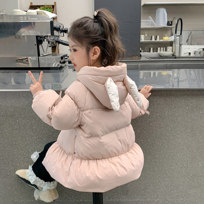 女童棉服2025新款洋气宝宝冬季潮