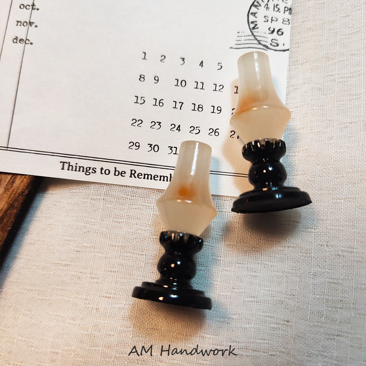 复古怀旧迷你煤油灯 junkjournal造景装饰素材娃娃屋微缩油灯模型