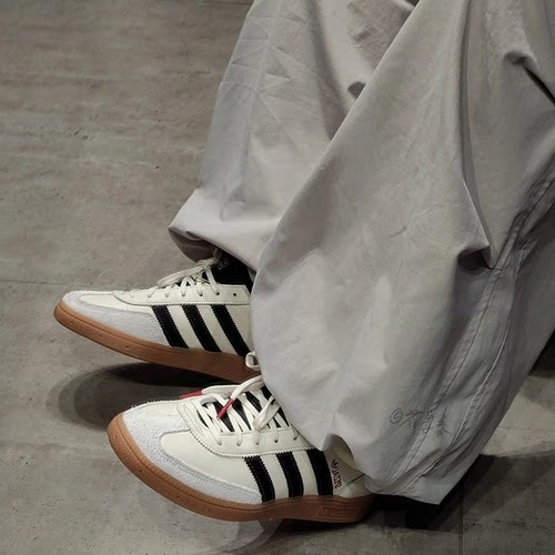 Adidas三叶草德训鞋Spezial男女情侣复古黑白板鞋德训T头鞋JH6398