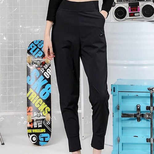 Nike/耐克女裤运动跑步休闲速干透气收口小脚裤长裤CU4612-010