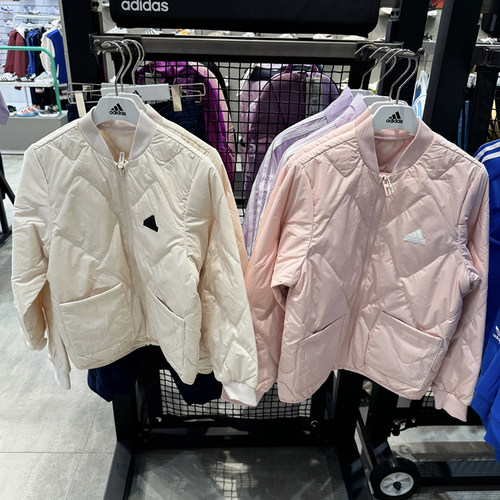 阿迪达斯童装冬季专柜正品儿童大童轻便羽绒服JM0106 JM7223