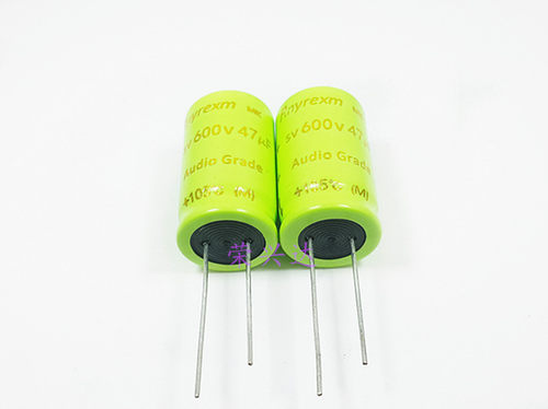 原装Rnyrexm高压胆机音频滤波 电解电容 600V47UF 47UF600V 18*31