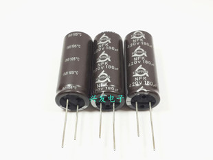 进口韩国三莹 高频长寿命 电解电容 420V180UF 180UF420V 18*45