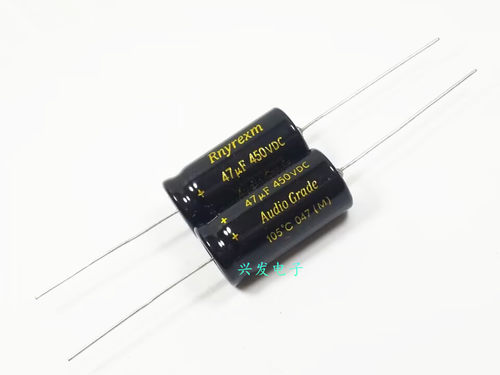 450V47UF 500V 原装rnyrexm 高压胆机 轴向卧式 电解电容 16*32